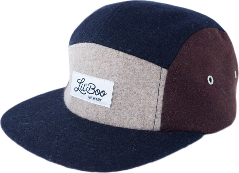Lil'Boo Copenhagen Caps - Ull/Polyester stoff - Brun/Navy - Lil' Boo Copenhagen - 52-55 cm - Caps