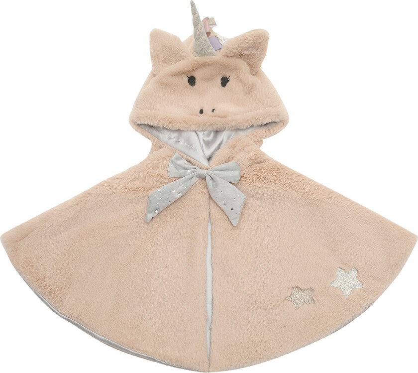 Kappe m. Hette - Enhjørning - - OneSize - Kostymer