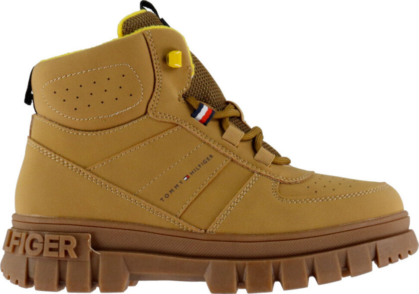 Vintersko - Lace-Up - Ochre - - 38 - Vinterstøvler