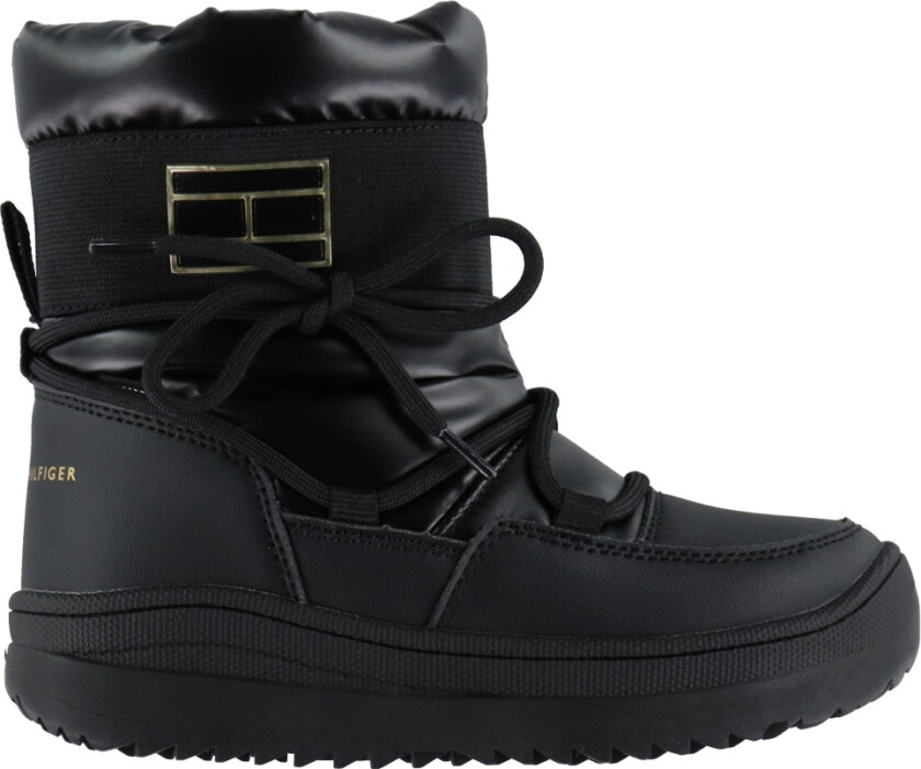 Vintersko - Svart - - 36 - Vinterstøvler