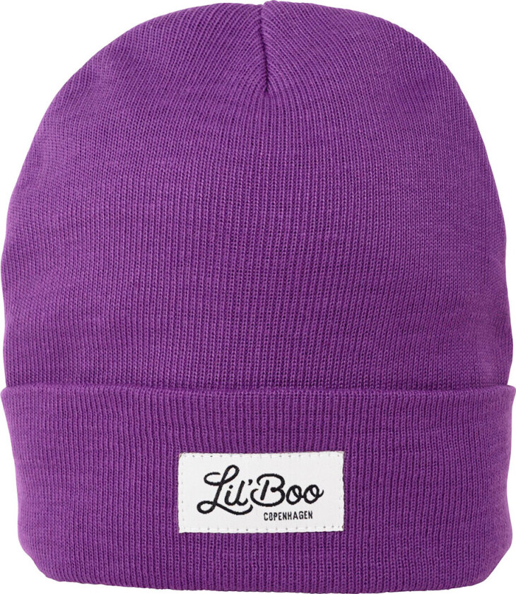 Lil'Boo Copenhagen Lue - Strikk - Classic+ - Purple - Lil' Boo Copenhagen - 1-3 år (80-98) - Lue