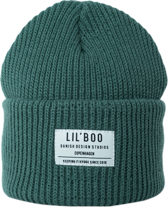 Lil'Boo Copenhagen Lue - Rib/Strikk - Hygge - Vann Green - Lil' Boo Copenhagen - 1-3 år (80-98) - Lue