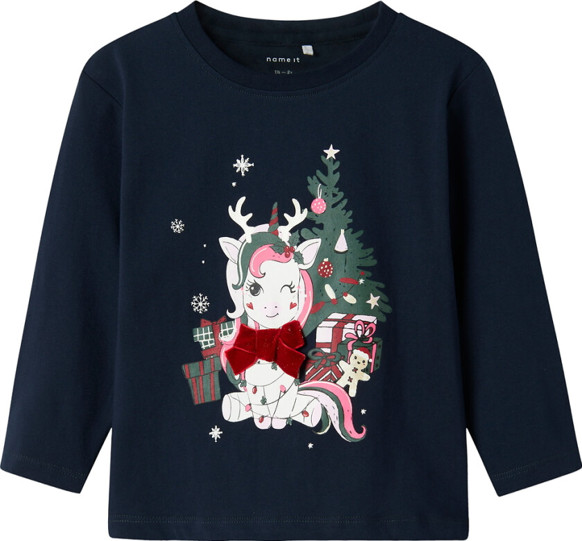 Genser - NmfRapola - Navy Blazer - - 5 år (110) - Genser