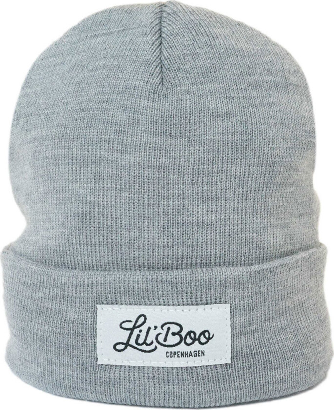 Lil'Boo Copenhagen Lue - Strikk - Merinoull - Light Grey - Lil' Boo Copenhagen - 4-13 år - Lue