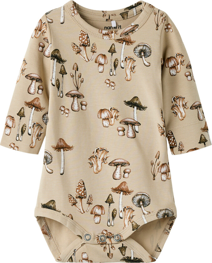 Body I/e - NbmOfeyan - Islandsk fossil - - 1 år (80) - Langermet Body