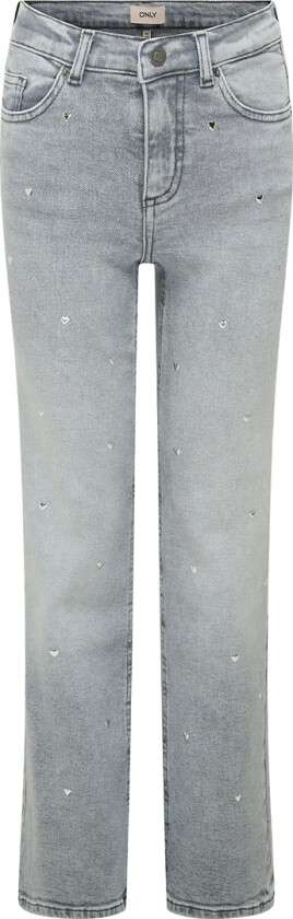 Jeans - KogJuicy - Medium+ Grey Denim - - 9 år (134) - Jeans