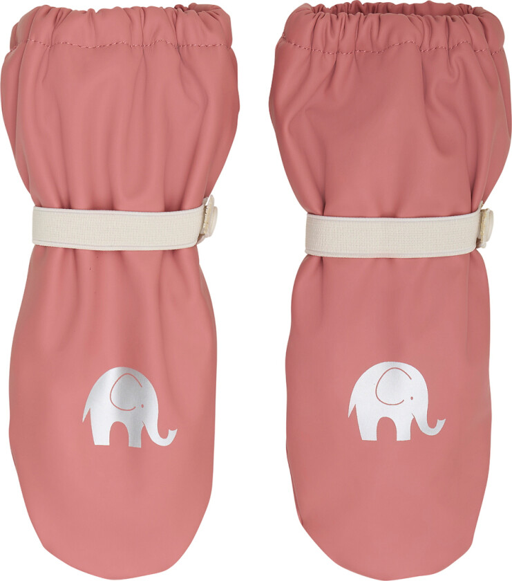 Votter m. Fleece - PU - Murstein Dust - - 4-6 år (104-116) - Votter
