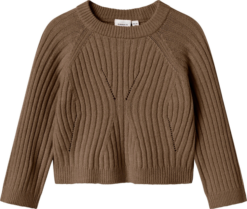 Genser - Strikk - NmfRikine - Kaffekvarts - - 5 år (110) - Genser