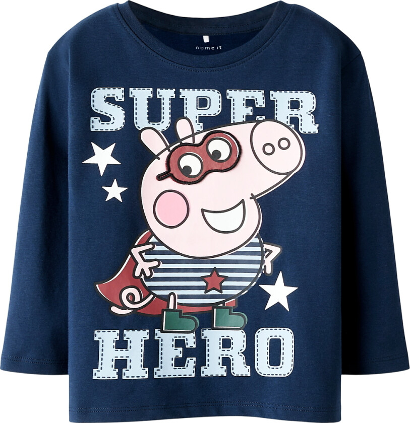 Genser - NmmOtto Peppa Pig - Navy Blazer - - 2 år (92) - Genser