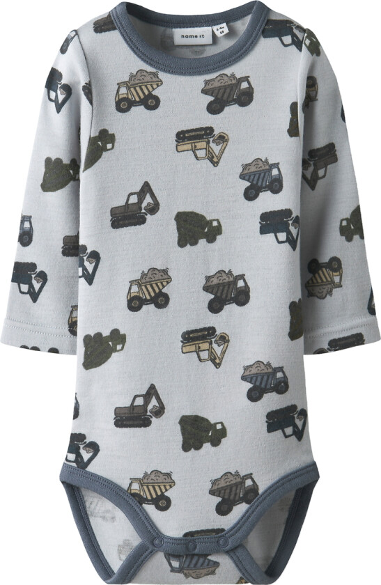 Body I/e - Ull - NbmWillow - Micro Flis-/arbeidsmaskiner - - 56 - Langermet Body