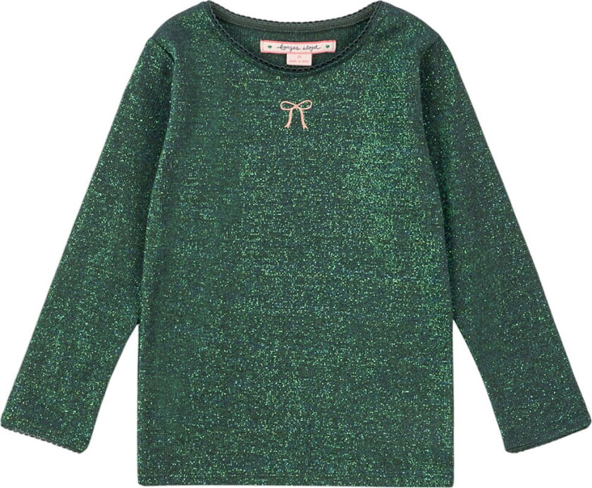 Genser - Roli - Jungle Green m. Glitter - - 4 år (104) - Genser