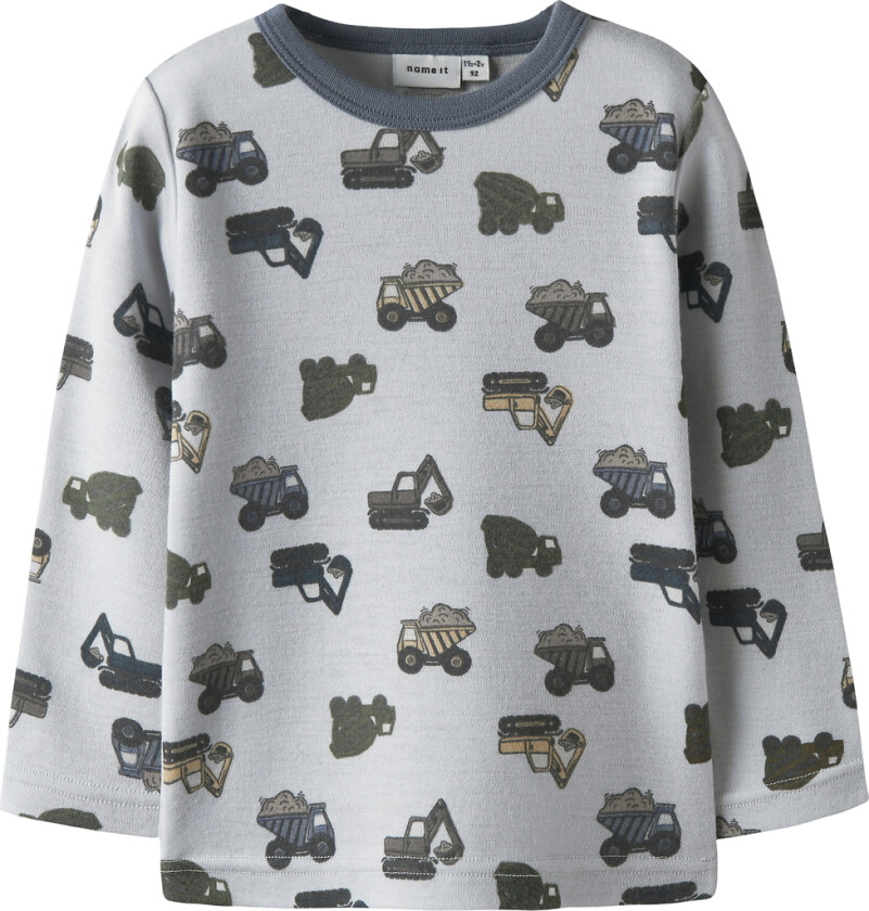 Genser - Ull - NmmWillow - Micro Flis/ARBEIDSMASKINER - - 3 år (98) - Genser