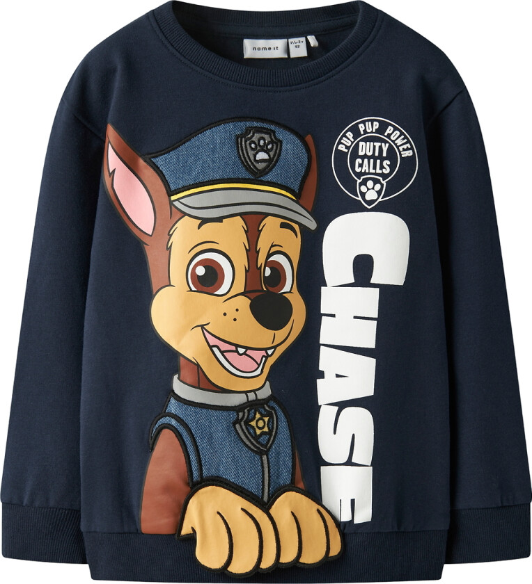 Collegegenser - NmmNeel Paw Patrol - Navy Blazer - - 2 år (92) - Collegegenser