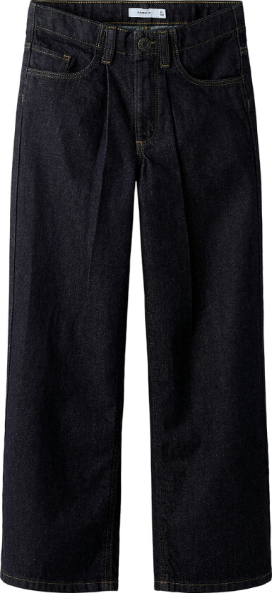 Jeans - Bred - NkfRose - Dark Blue Denim/UVASKET - - 9 år (134) - Jeans