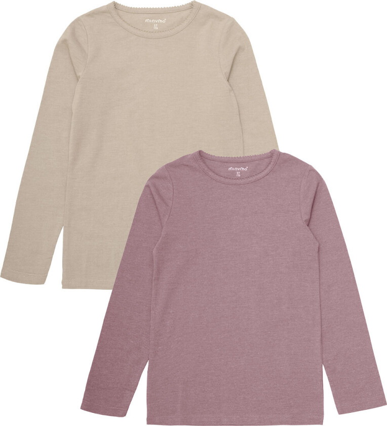 Gensere - 2-pack - Elderberry/Regnværsdag - - 9 år (134) - Genser