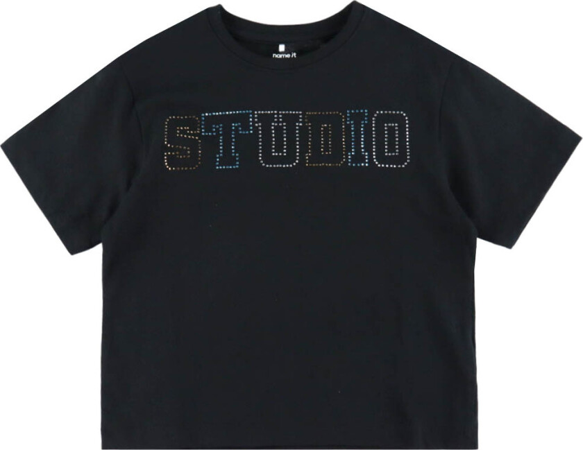 T-skjorte - NkfRosalie - Svart - - 9-10 år (134-140) - T-skjorte