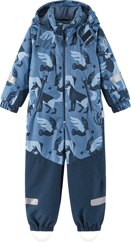 Vinterdress - Kurikka - Blue Ocean m. Trykk - - 4 år (104) - Vinterdress