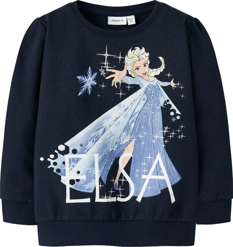 Collegegenser - NmfOsina - Frossen - Navy Blazer - - 2 år (92) - Collegegenser