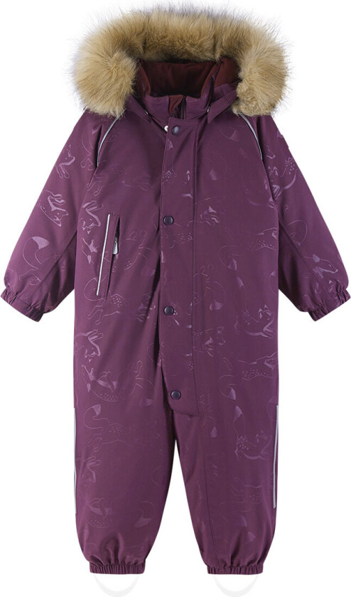 Vinterdress - Dun - Aapua - Deep Purple - - 2 år (92) - Vinterdress