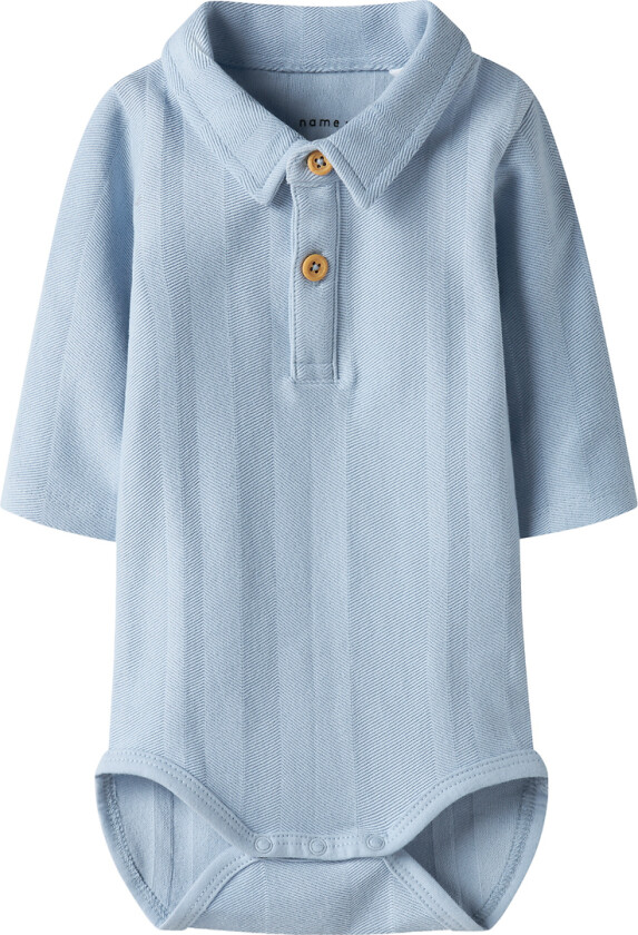 Polobody I/e - NbmRobo - Kentucky Blue - - 1 år (80) - Langermet Body