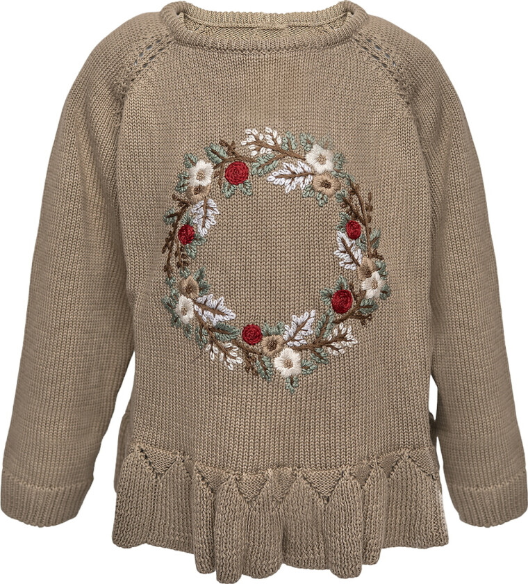 Genser - Strikk - Anna - Koriander - - 4 år (104) - Genser