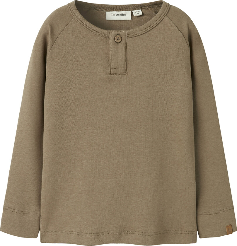 Lil' Atelier Genser - NmmGayo - Sepia-farge - Lil Atelier - 2 år (92) - Genser
