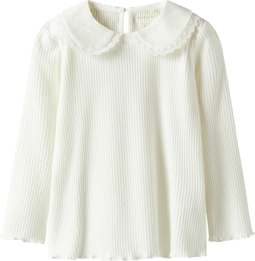 Genser - Rib - NmfBalia - Bright White - - 3 år (98) - Genser