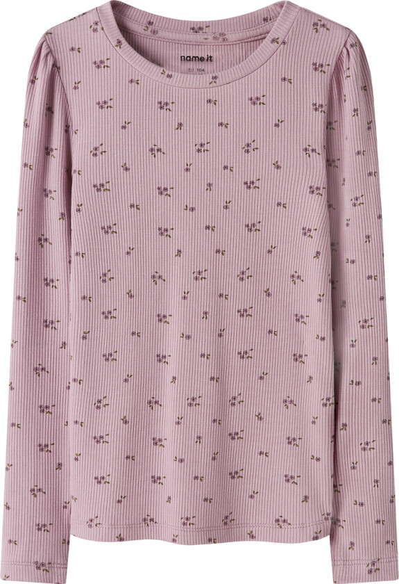 Genser - Rib - Nmfsoho - Minnesmerke Lilac - - 4 år (104) - Genser