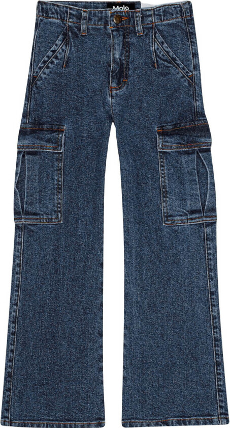 Jeans - Addy - Vasket Vintage - - 15 år (170) - Jeans