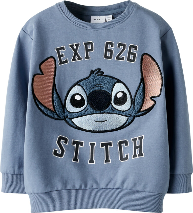 Collegegenser - NmmOnur - Stitch - Flint Stone - - 3 år (98) - Collegegenser