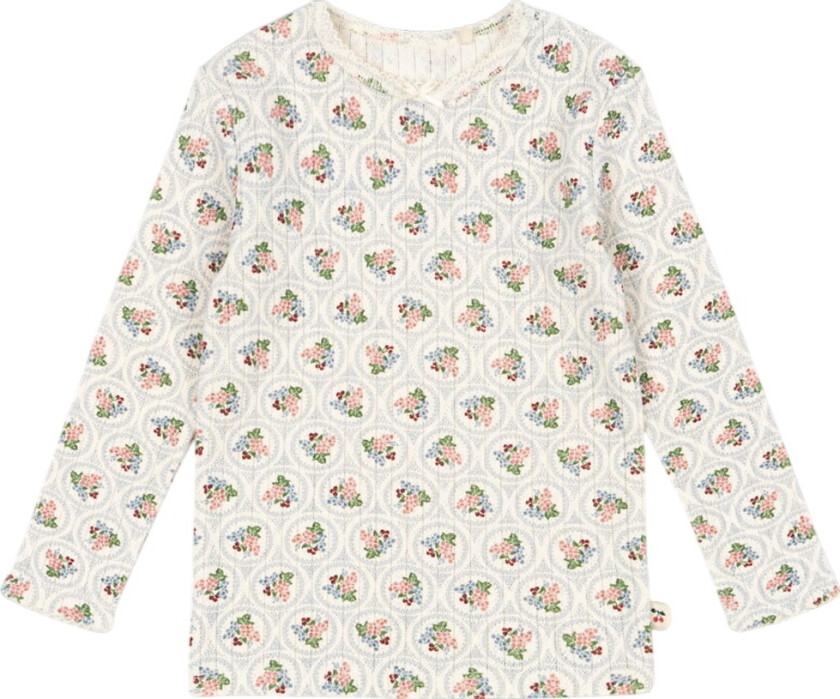 Genser - Minnie - Verona Blue m. Hullmønster - - 9-10 år (134-140) - Genser