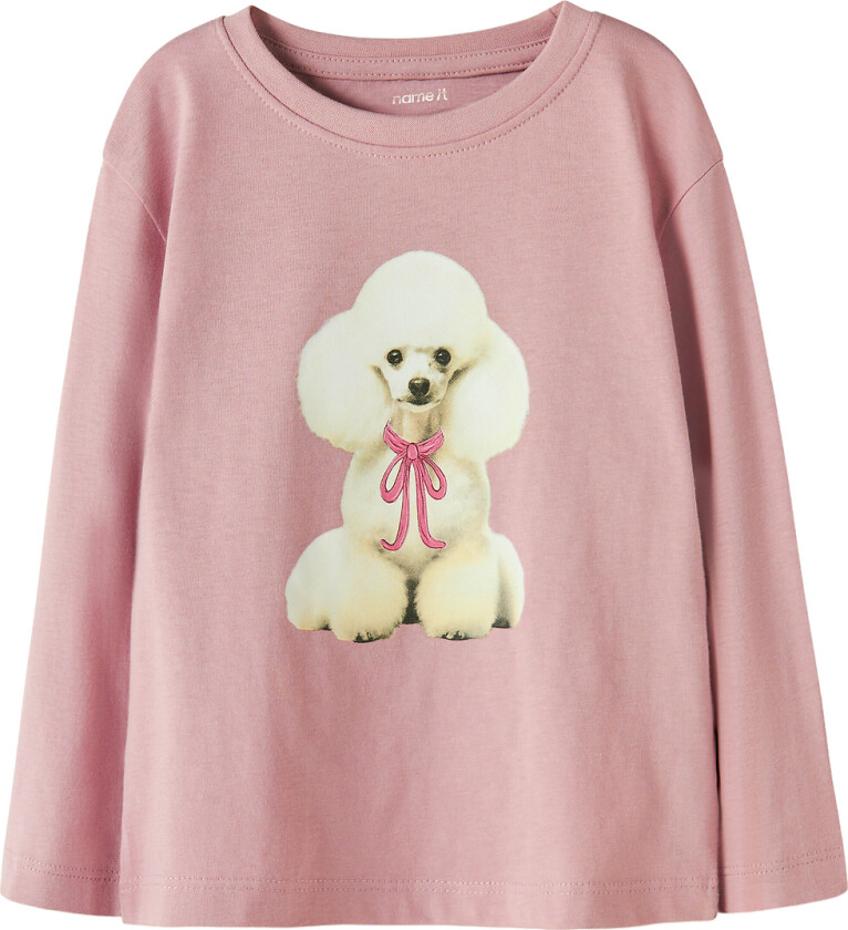 Genser - NmfVotea - Minnesmerke Lilac/Puddel Bow - - 6 år (116) - Genser