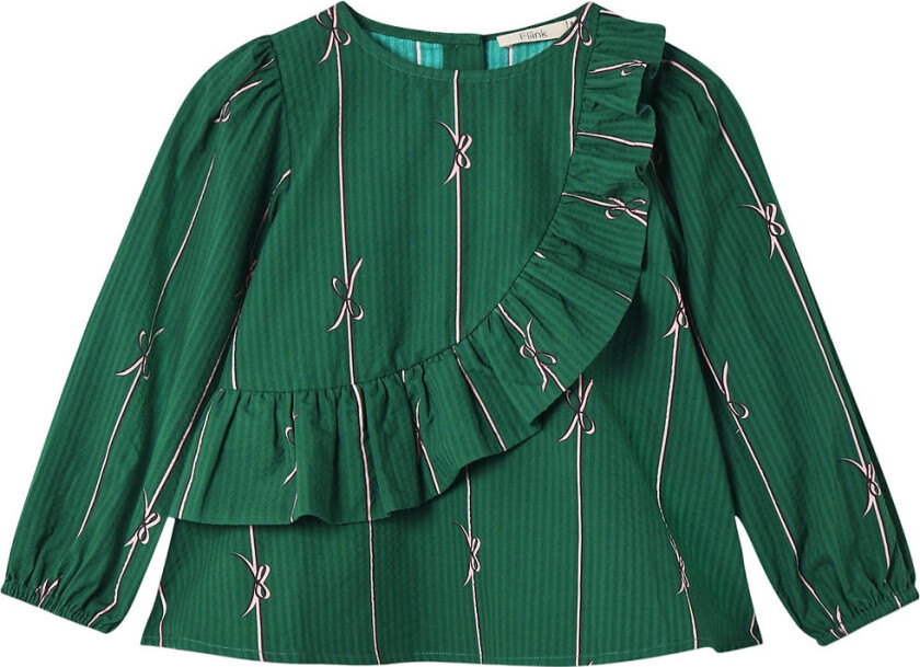 Genser - Bowie - Hunter Green Bow AOP - - 98 - Genser