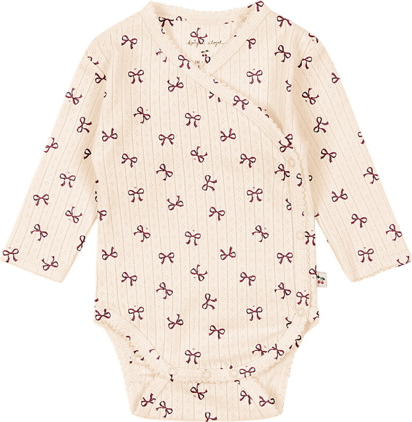 Omslagsbody I/e - Minnie - Bow Rouge - - 62 - Langermet Body