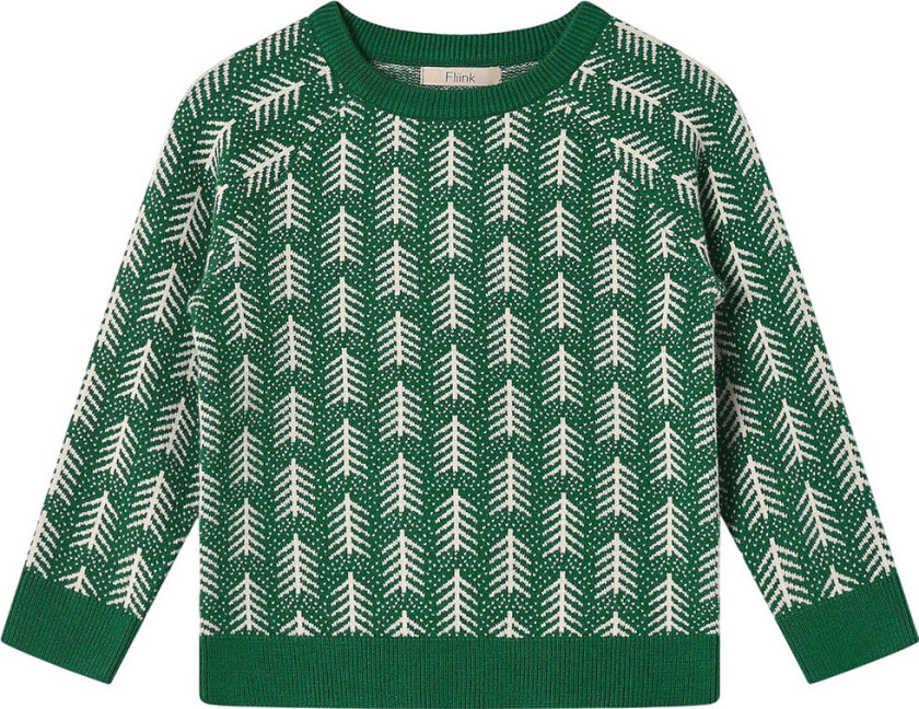 Genser - Strikk - Viskoseblanding - Benna - Hunter Green - - 98 - Genser