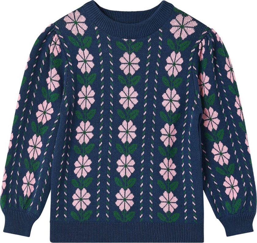 Genser - Strikk - Garden - Insignier Blue - - 92 - Genser