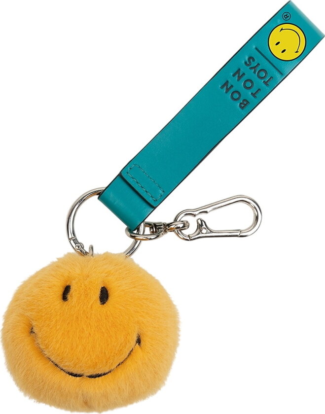 Nøkkelring - 7 cm - Smiley ECO Lodrett Veskeanheng - - OneSize - Nøkkelring
