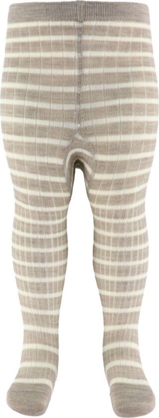 Strømpebukser Viggy - Ull - Light Brown Melert - - 60 - Strømpebukser