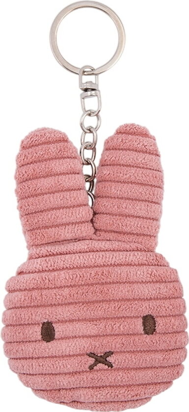 Nøkkelring - 10 cm - Miffy Flat ECO Corduroy - Dust - - OneSize - Nøkkelring