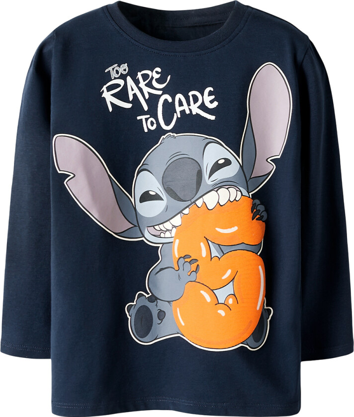 Genser - Nmmolly - Stitch - Navy Blazer - - 3 år (98) - Genser