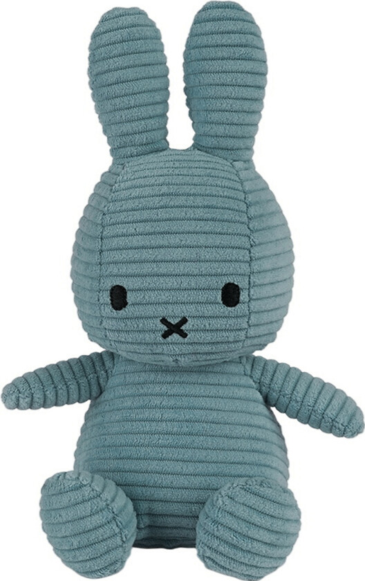 Kosedyr - 23 cm - Miffy ECO Corduroy - Aviator Blue - - OneSize - Kosedyr