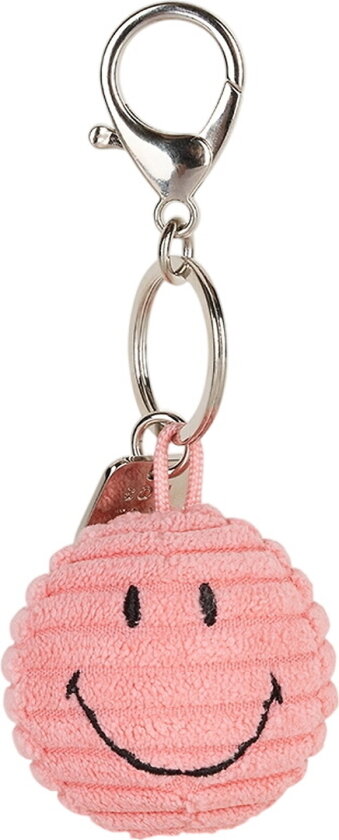 Nøkkelring - 4,5 cm - Smiley Nøkkelring ØKO Corduro - - OneSize - Nøkkelring