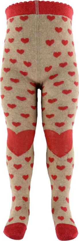 Strømpebukser - HCFrankie - Kjeks m. Hjerter - - 60 - Strømpebukser