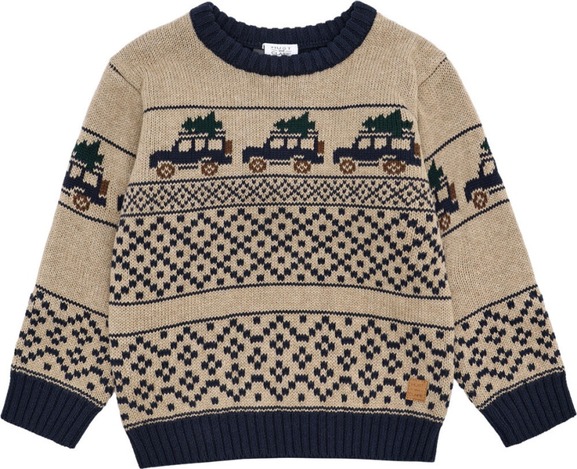 Genser - Strikk - HCPelle - Jeep - Kjeks m. Jeep - - 5 år (110) - Genser