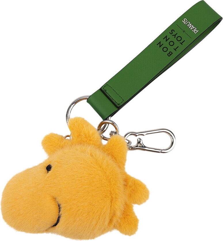 Nøkkelring - 9 cm - Woodstock ECO Fuzzy Yellow bak - - OneSize - Nøkkelring