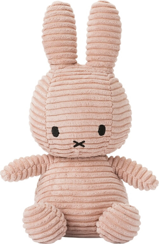 Kosedyr - 23 cm - Miffy ECO Corduroy - Misty Rose - - OneSize - Kosedyr