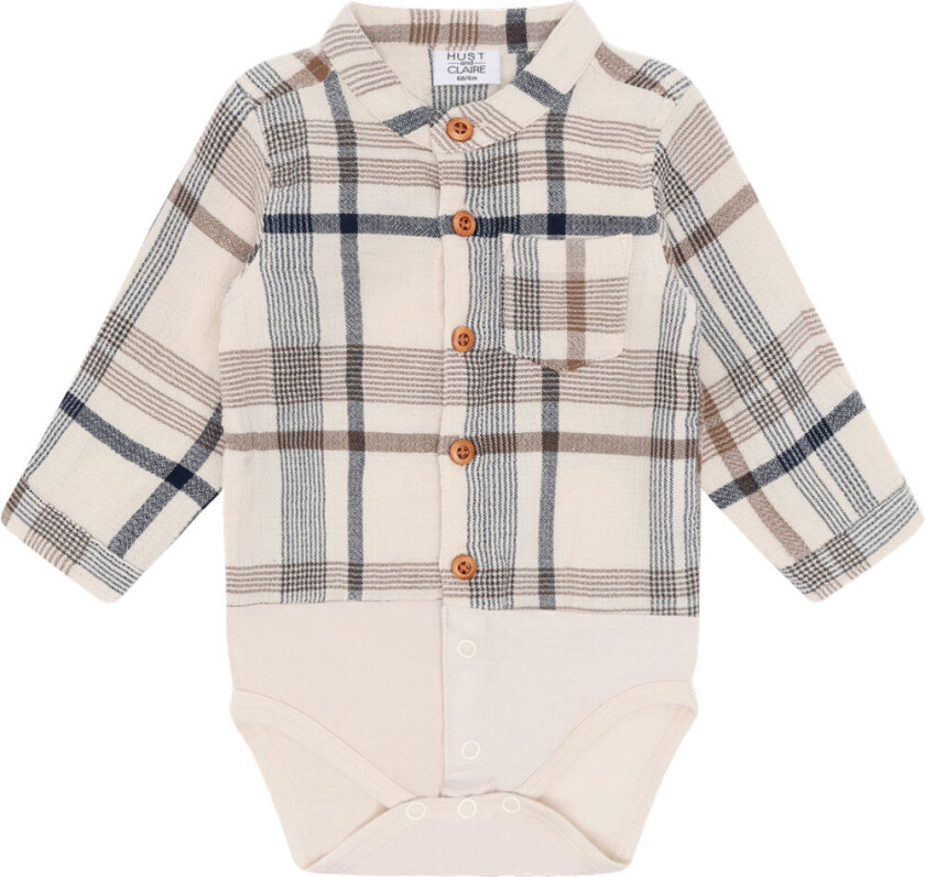 Skjorte I/e - HCBertil - Sett m. Rute - - 1½ år (86) - Langermet Body