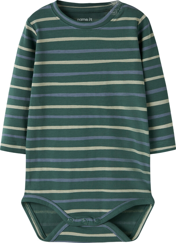 Body I/e - NbmVroels - Bistro Green/Striper - - 68 - Langermet Body