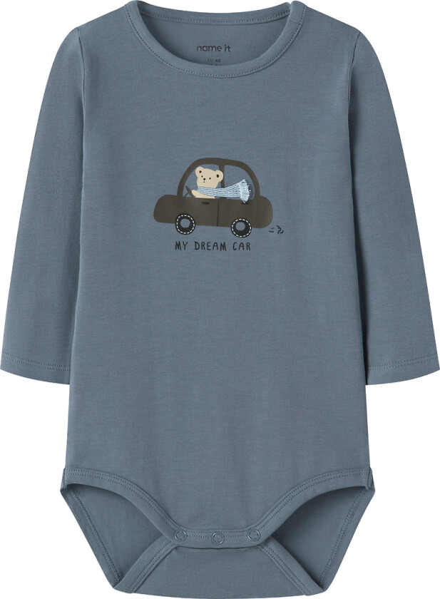 Body I/e - NbmRemus - Flint Stone - - 1 år (80) - Langermet Body