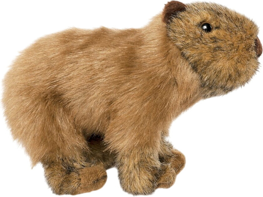 Kosedyr - 20x15 cm - Capybara - Brun - - OneSize - Kosedyr